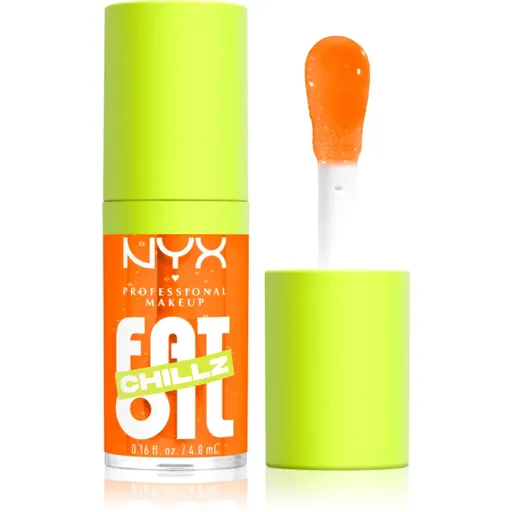 NYX Professional Makeup Fat Oil Chillz olej na pery s chladivým účinkom odtieň 4.8 ml