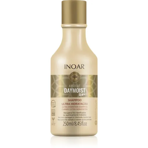 INOAR Absolut Daymoist CLR™ intenzívne hydratačný šampón pre suché a farbené vlasy 250 ml