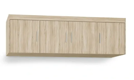 ArtLemp Nadstavec na šatníkovú skriňu ELLEN 4D | dub sonoma