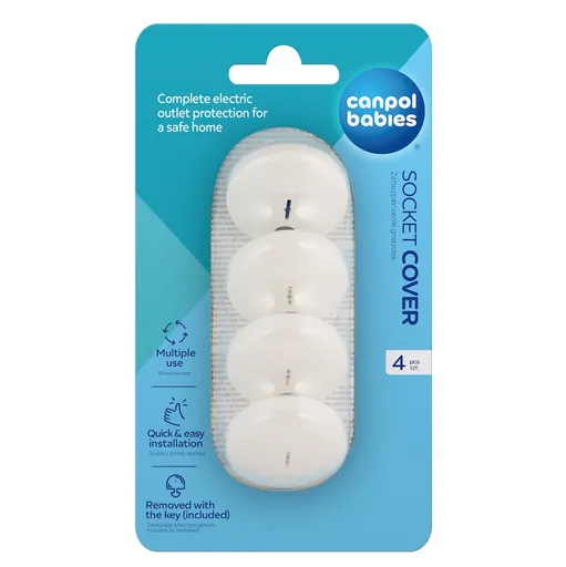CANPOL BABIES Ochrana zásuvky 4 ks