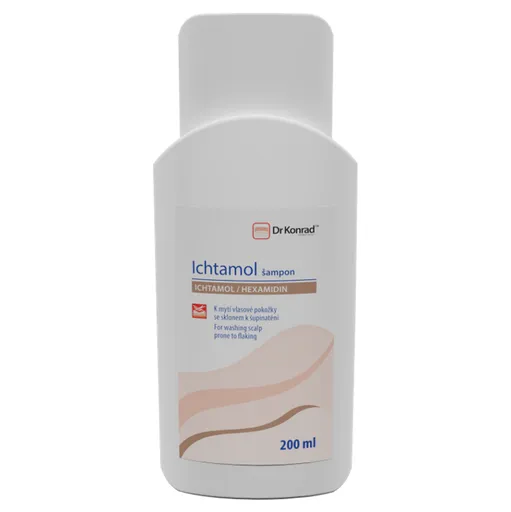 DR KONRAD Ichtamol Šampón na vlasy 200 ml