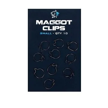 Nash Maggot Clips Small 10 ks (5055108985303)