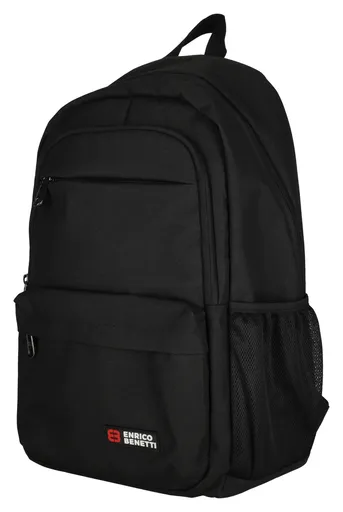 Batoh na notebook Enrico Benetti Hamburg Notebook Backpack 23 l Black