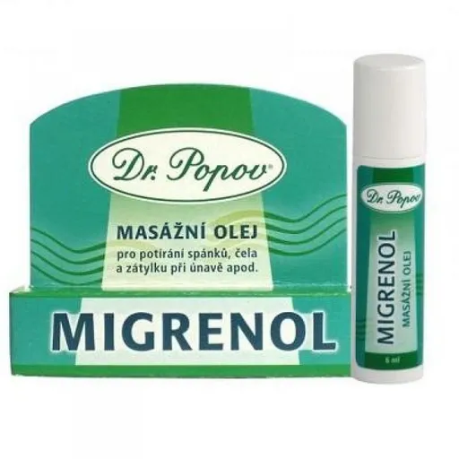 DR. POPOV Migrenol roll-on 6 ml