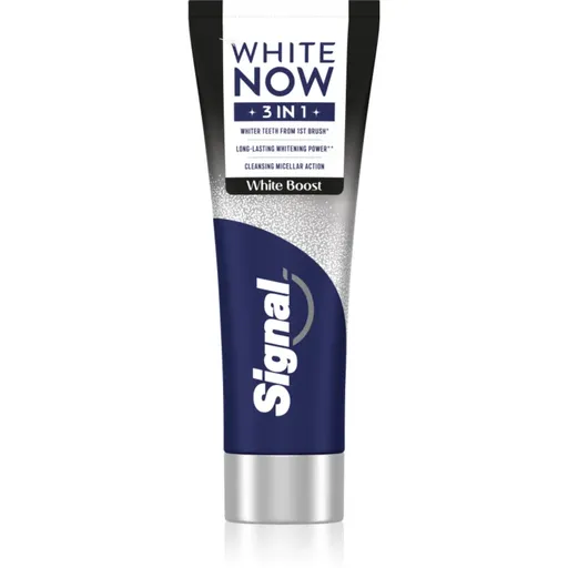 Signal White Now 3-in-1 White Boost zubná pasta 75 ml