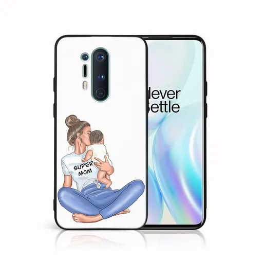 MY ART Ochranný obal OnePlus 8 Pro-SUPERMOM (112)