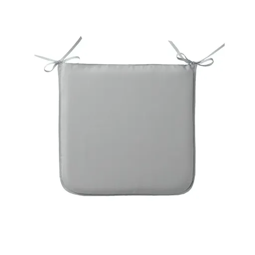 Súprava 2 jednofarebných štvorcových sedákov na stoličku