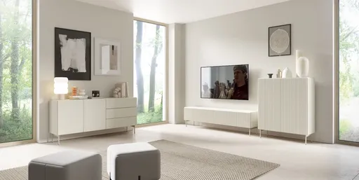 ArtLas Obývacia stena POLY | cashmere