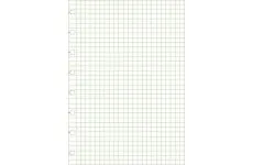 Filofax náhradné listy do zápisníkov A4 - štvorčekované