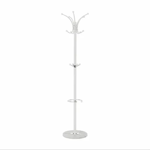 ALAN NEW vešiak na kabáty, biely