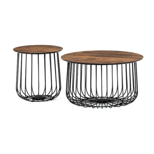 Konferenčný stolík Autronic 60 cm hnedý MDF mat AF-3007 OLW