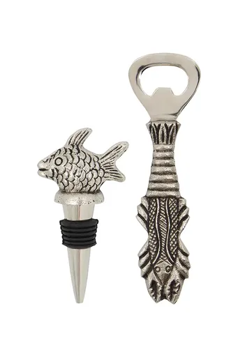 Zátka na víno a otvárač na pivo House Doctor HDFish 11 cm