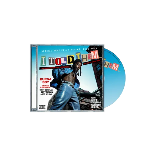 Burna Boy, I Told Them..., CD