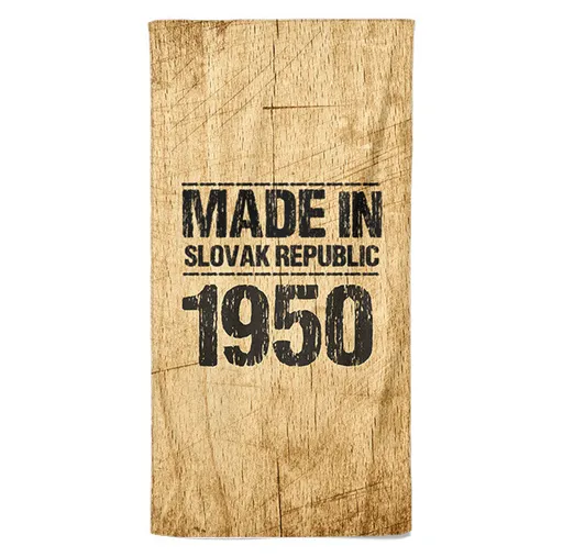 Osuška Made In (rok: 1950)