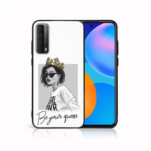 MY ART Ochranný obal Huawei P Smart 2021 QUEEN (139)