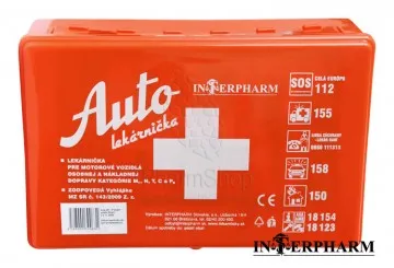 Autolekárnička Panacea, plastová, 143/2009