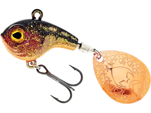 Westin nástraha dropbite tail jig copper perch - 3,4 cm 17 g