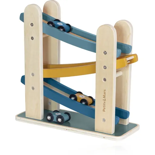 Petite&Mars Wood of Mars Milky Way hračka z dreva Cosmic Blue 1 ks