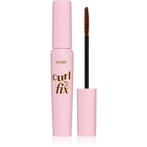 ETUDE Curl Fix Mascara vodeodolná riasenka pre objem a natočenie mihalnic odtieň 02 Brown 8 g