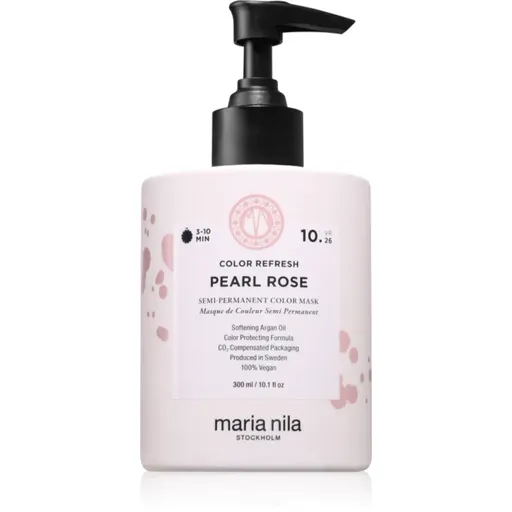 Maria Nila Colour Refresh jemná vyživujúca maska bez permanentných farebných pigmentov odtieň Pearl Rose 10.26 300 ml