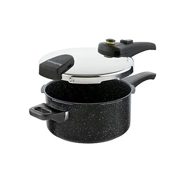 KOLIMAX BIOMAX s BIO ventilom, priemer 22 cm, objem 4,0 l, BLACK GRANITEC (150912)