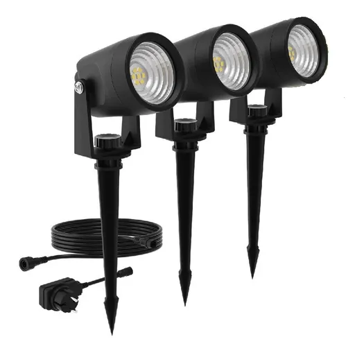 Philips Reuel GardenLink vonk. LED reflektor Low Voltage set 3ks, 3x1,5 W, 3x180 lm, 2700K