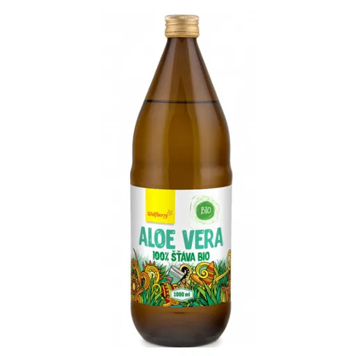 WOLFBERRY Aloe vera šťava 100% BIO 1000 ml