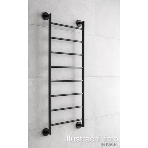 P.M.H. Niklas sušiak uterákov elektrický 146,2x65,7 cm čierná NI26571462BLK