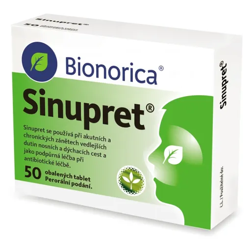 SINUPRET obalené tablety 50 ks