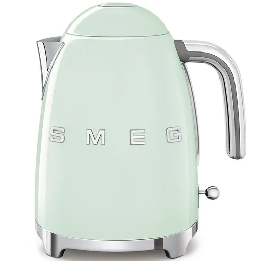 Smeg KLF03PGEU rýchlovarná kanvica, 1, 7 l (7 šálok), 2400 W, štýl 50. rokov, pastelovo zelená