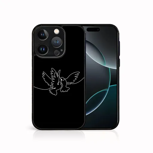 MY ART Ochranný kryt pre Apple iPhone 16 Pro Max WHITE DOVE (195)