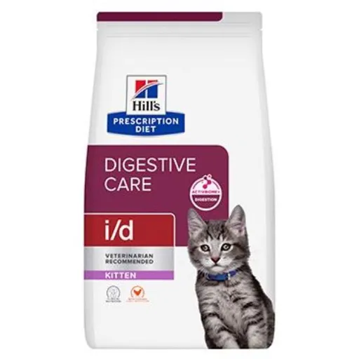 HILLS PD cat  i/d starostlivosť o trávenie kitten chicken 1,5 kg
