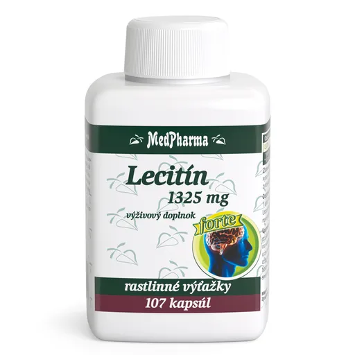 MedPharma Lecitin Forte 1325 mg 107 kapsúl