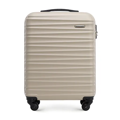 ABS kabínový kufor s rebrami 56-3A-311-86