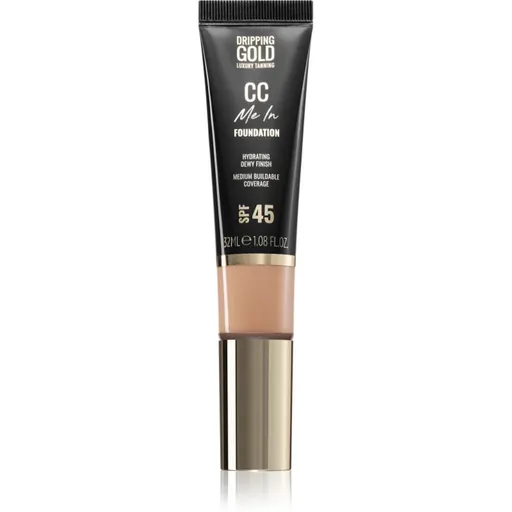 Dripping Gold CC Me In ľahký make-up SPF 45 odtieň Shortbread 2.5 32 ml