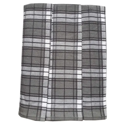 Polášek Károvaná utierka Egypt – 3 ks - č. 79 | Tmavošedá