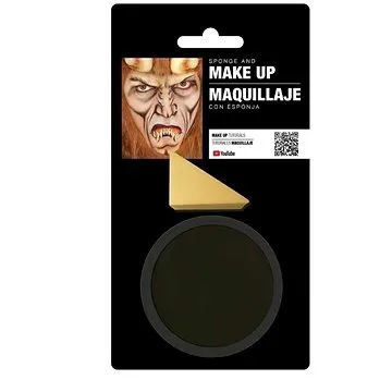 Čierny Make-Up s hubkou – Halloween – 9 g (8434077156285)