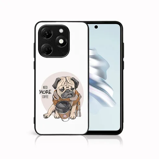 MY ART Ochranný kryt pre Tecno Spark 20 MORE COFFEE (184)