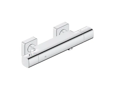 KFA - Batéria Malaga, termostatická, sprchová, nástenná, chróm 5756-010-00