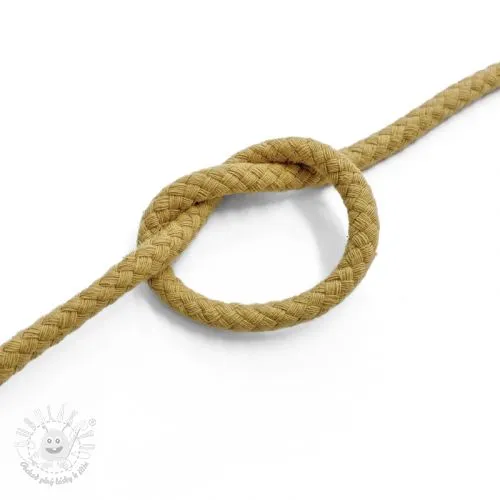 Bavlnená šnúra 5 mm camel