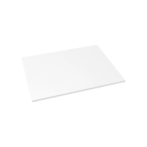 Krycia doska Naturel 60x1,2x46 cm biela mat KDESKAS60BI