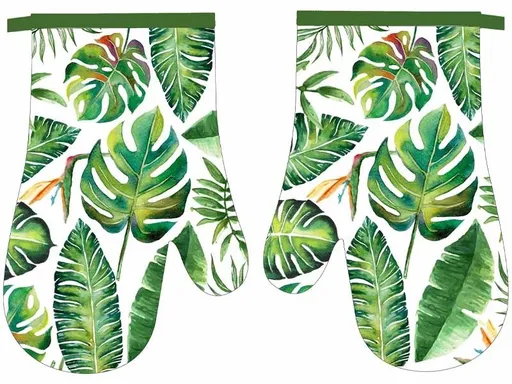 MAKRO - Chňapka kuchynská zelené listy 2ks