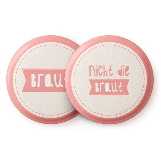 Spielehelden Odznaky Instagram Hen Party 12 odznakov 5,6 cm Extra Veľké Darček na rozlúčku so slobodou.