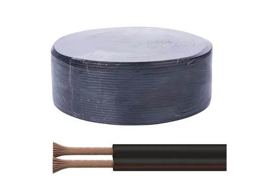 EMOS Dvojlinka ECO 2x0,75mm, černo/rudá, 100m 2308307550