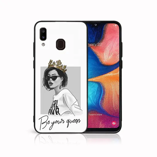 MY ART Ochranný obal pre Samsung Galaxy A20e QUEEN (139)