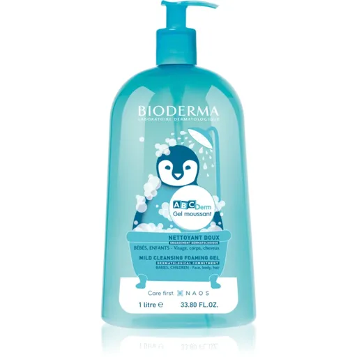 Bioderma ABC Derm Mild Cleansing Foaming Gel sprchový gél 1000 ml