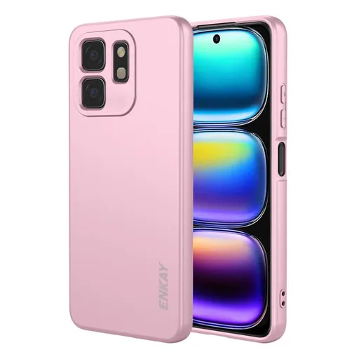 ENKAY LIQUID SILICONE Kryt pre Infinix Smart 9 HD ružový