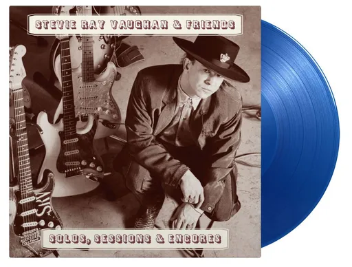Vaughan Stevie Ray: Solos, Sessions & Encores - Coloured Translucent Blue Vinyl: LP LP