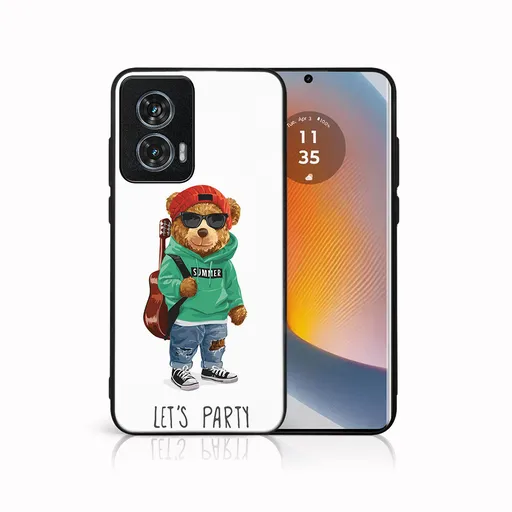 MY ART Ochranný kryt pre Motorola Edge 50 Fusion BEAR (177)