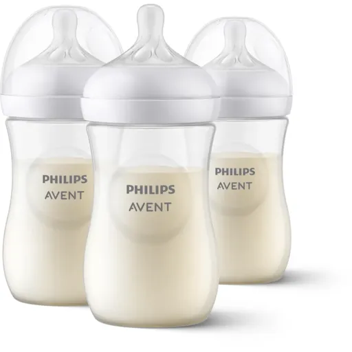 Philips Avent Natural Response SCY903/03 dojčenská fľaša 3-6 m 3x260 ml